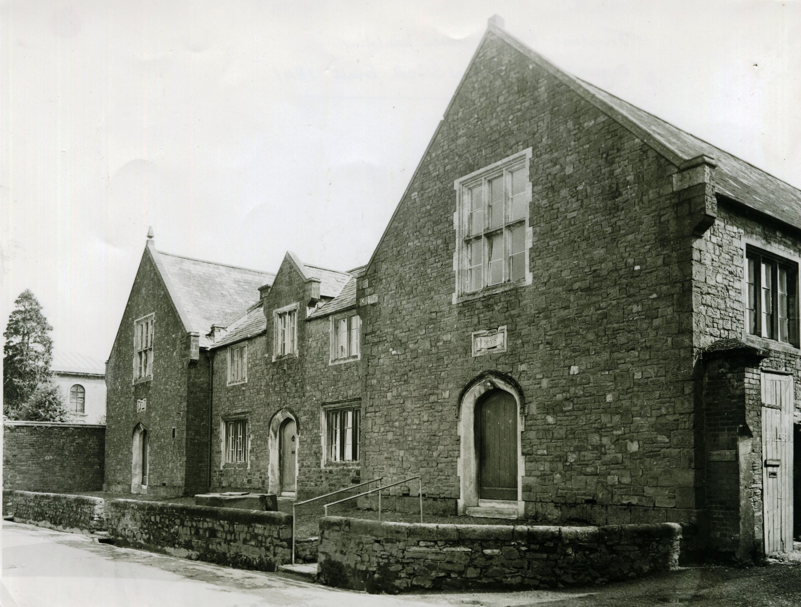 A history of fundraising for the National School building Tiverton