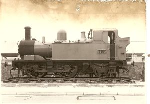 Loco 1442 at Blundell's Road site in Oct. 1978