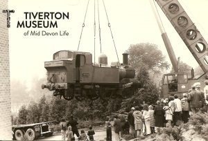 The Tivvy Bumper being lifted by crane into place at the museum