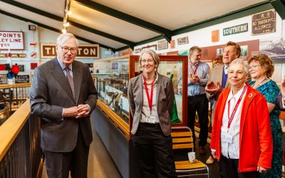 His Royal Highness The Duke of Gloucester visits Tiverton Museum of Mid Devon Life